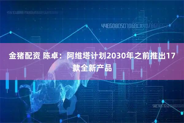金猪配资 陈卓：阿维塔计划2030年之前推出17款全新产品